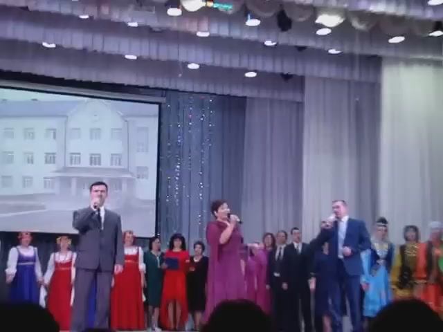 Финальная песня.Старобалтачево.Школа №1