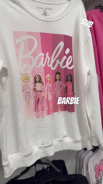 Barbie Sweatshirts LOVE TRIBE Cozy Loungewear Macys #barbie #macys #lovetribe