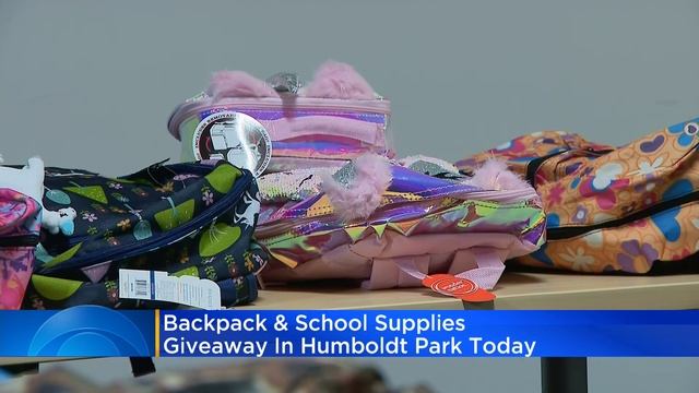Humboldt Park's Chicago Commons hosts back to school supplies giveaway