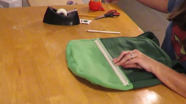 How to Make a Finn/Fionna Adventure Time Backpack 4 of 4