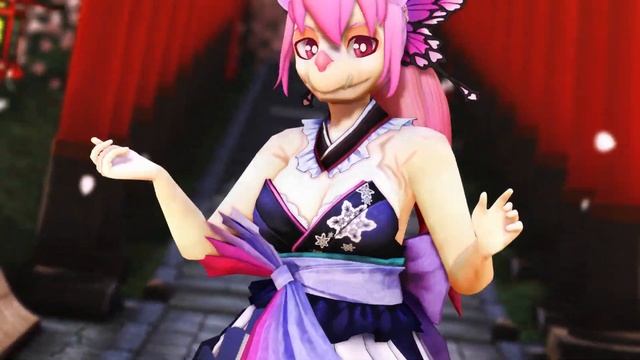 {MMD} - Gokuraku Jodo (ft. POM)