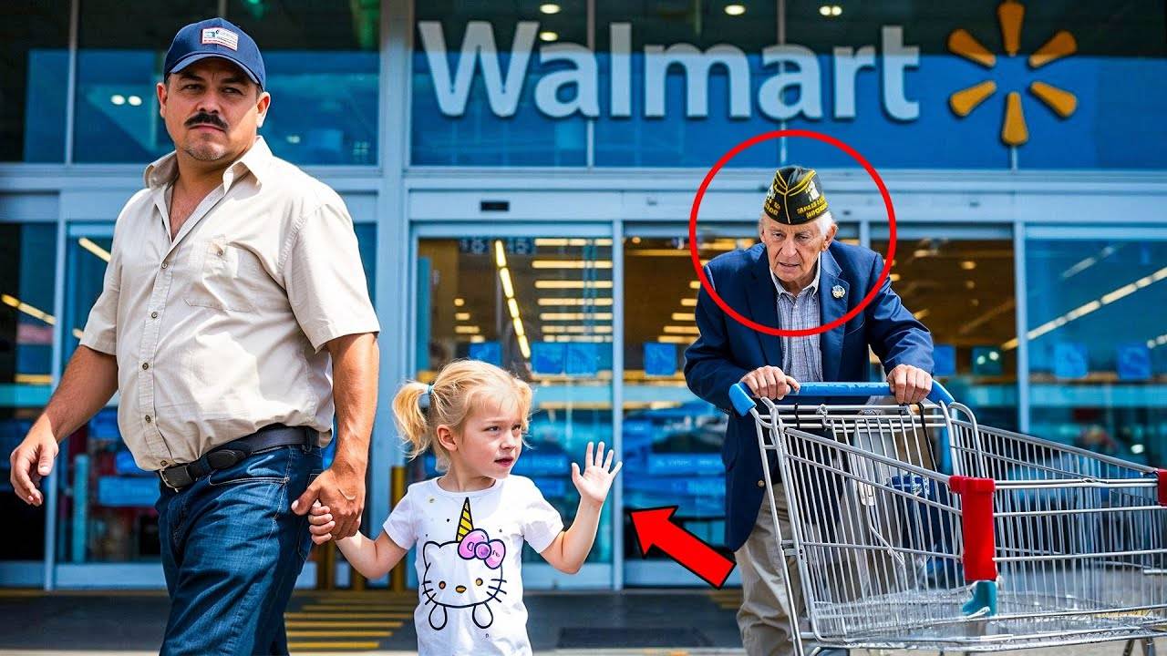 Девушка машет Ветерану в Walmart, Военный Инстинктивно Чувствует Что-то Неладное, И Он начинает дей