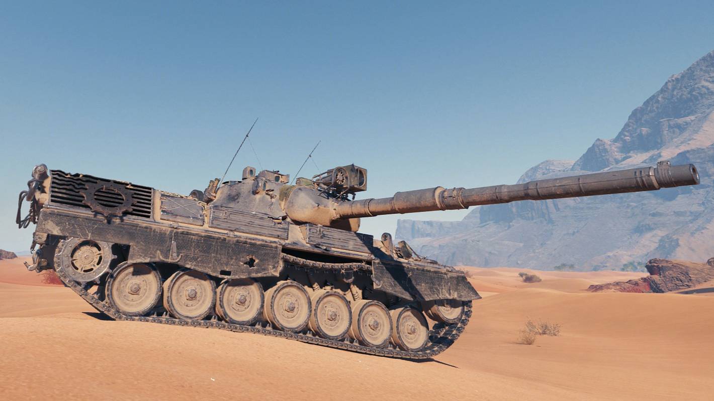 Leopard 1 - Карта Песчаная река.