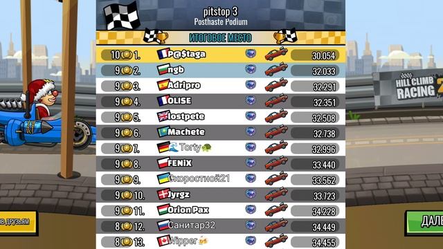 HILL CLIMB RACING 2 Событие Posthaste Podium #1