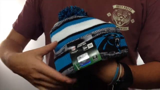Panthers '2014 STADIUM' Knit Beanie Hat by New Era