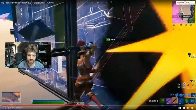 How To W Key In Arena /Establish Piece Control : Furious 25 Kill Solo Vod Review (Fortnite Tips)