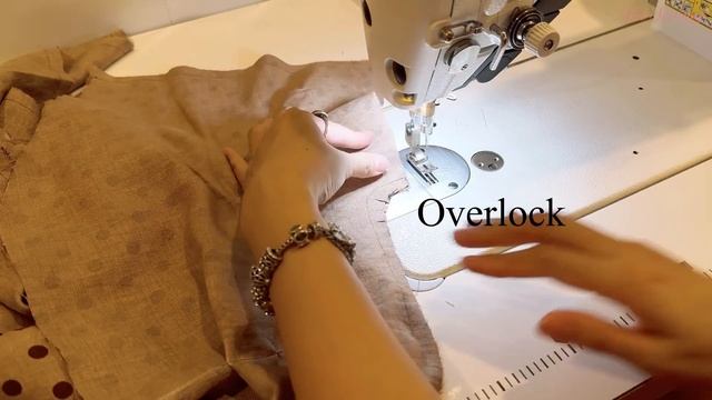 Cutting and sewing a dress is easy for beginners 😍