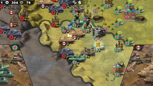 World Conqueror 4 прохождение  Battle of Medenine