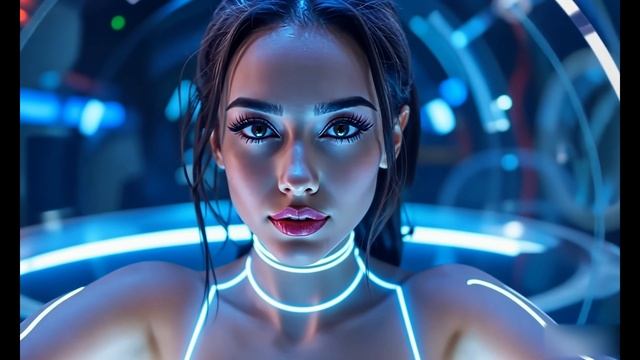 AI Music Video 4K ｜ Pulsing Night Cyberpunk ｜ using only Free AI Tools Keiber, Su