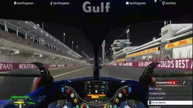 🚀 Пробираемся в топ-3! QATAR GP (Race) в F1 2023! 🏎️