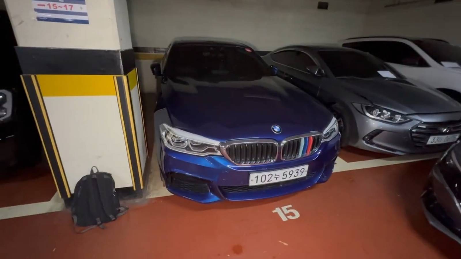 Осмотр BMW 5 Series (G30) 520i M Sport (Синий) | Доставка авто из Кореи в Россию | Asset-Cars