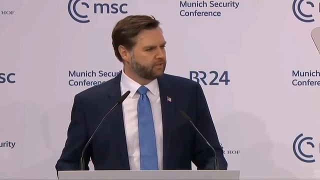 Откровенное выступление вице-президента США Джей Ди Венса