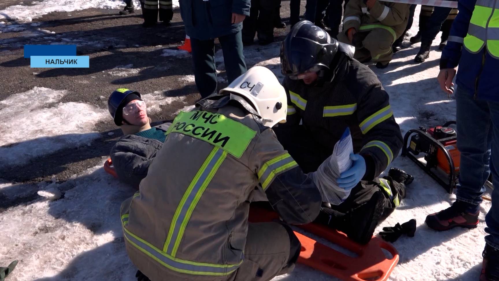 Пожарные Кабардино- Балкарской Республики показывают класс