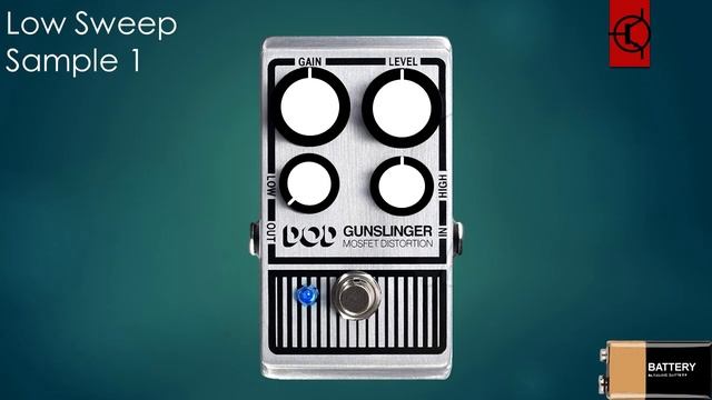 Обзор на DOD Gunslinger MOSFET Distortion от Chris_Benton