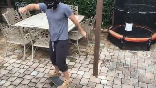 Darth Vader teaches his Son to skateboard/ Дарт Вэйдер учит сына кататься на скейте