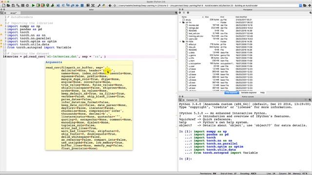 003 Step 1 - Building a Movie Recommendation System with AutoEncoders Data Import*21