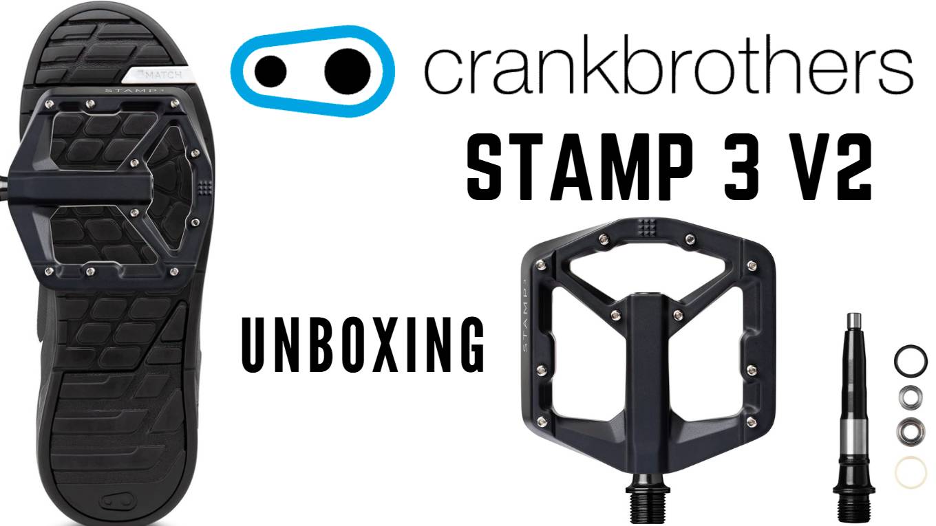 Распаковка педалей Crankbrothers Stamp 3 v2 | Unboxing Crankbrothers Stamp 3 v2 Pedals
