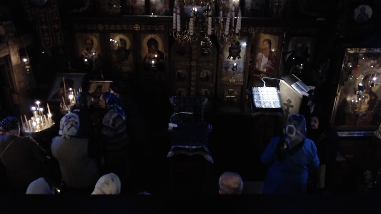 Великое повечерие с канонгм прп. Андрея Критсконо 04.03