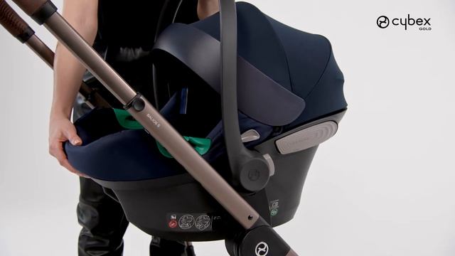 Как поставить автолюльку на шасси Aton S2 i-Size CYBEX