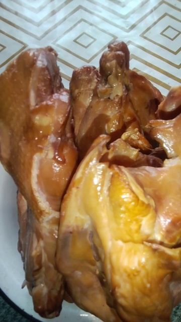 Копчëные куриные спинки