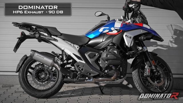 BMW R1300 GS | Dominator Exhaust Sound