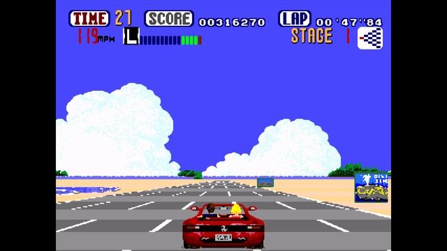 [SMD] OutRun (1991-1986) [Kega Fusion]