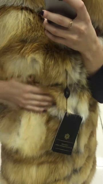 Жилет из Лисы www.Furswomen.ru