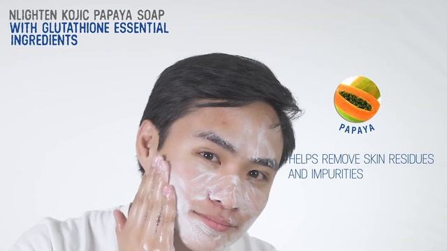 NTips for NLIGHTEN KOJIC PAPAYA SOAP with GLUTATHIONE