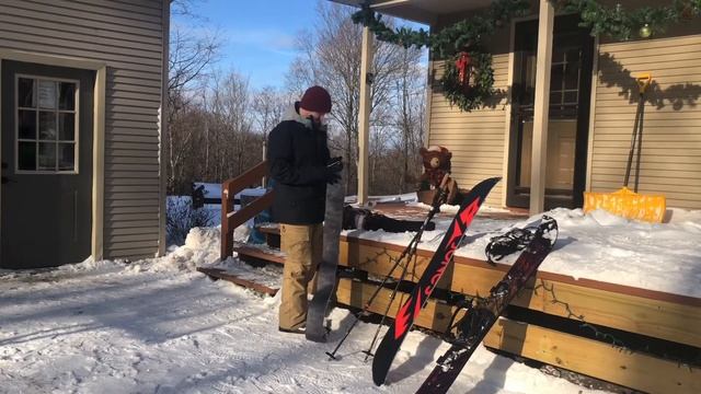 Jones Splitboard with Karakoram Prime bindings change over to skis