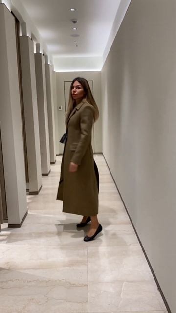 Пальто Massimo Dutti новая коллекция 2022 из смесовой шерсти (купить в описании) #massimodutti