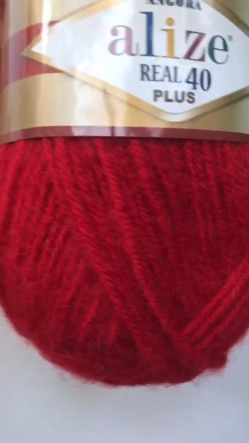 Подробный обзор полушерстяной пряжи Alize Angora Real 40 Plus №56 Красный