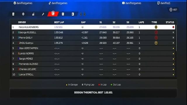 🔥 Гонка под огнями: SINGAPORE GP (Practice 3) в F1 2023 Career Mode! 🏎️