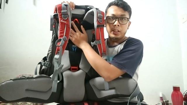 Review Tas Carrier Deuter Aircontact Pro 60+15 seri 2017 indonesia