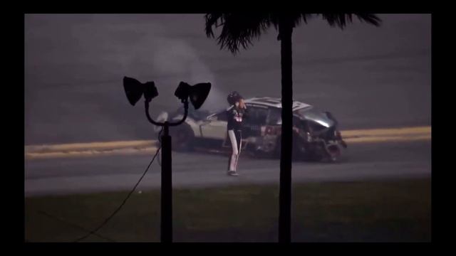 Brad Keselowski Helmet throw after Daytona 500 wreck 2021