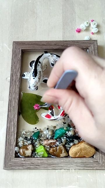 Картина с карпами