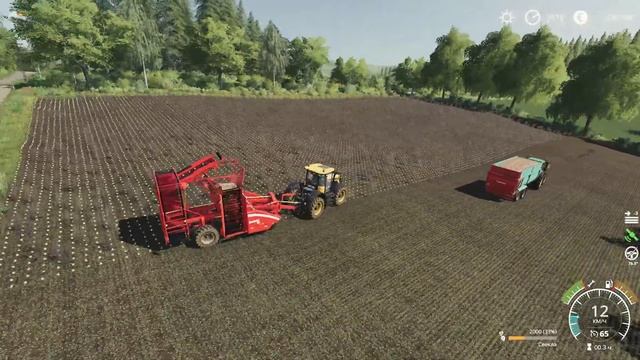 Уборка свеклы. Уход за лошадьми | Старые Ручьи #19 | Farming Simulator 19