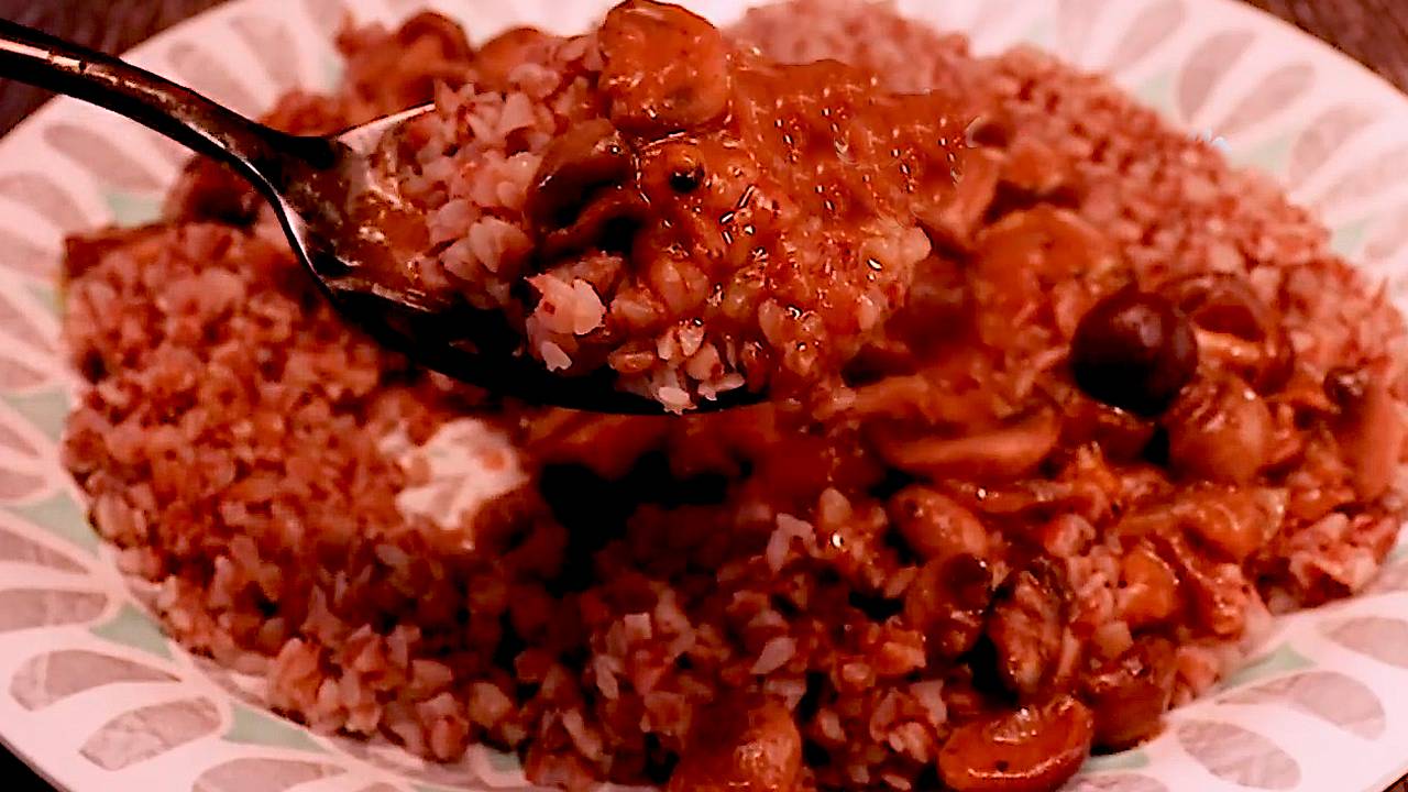 Беру гречку и 2 вида грибов , Дёшево и вкусно даже без мяса! Семья ест с удовольствием