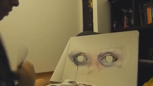 Miley Cyrus Inspired - Watercolor Speedpaint