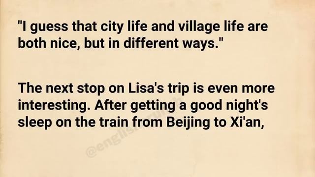 Learn English Through Story Level 1 ⭐ English Story - A Trip to China