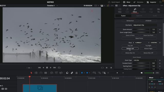 The FREE Zoom Tool for DaVinci Resolve 19 - Magic Zoom!