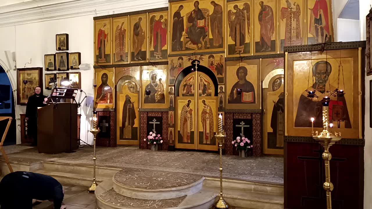 Вторник 1-ой седмицы Великого поста. Прямая трансляция.