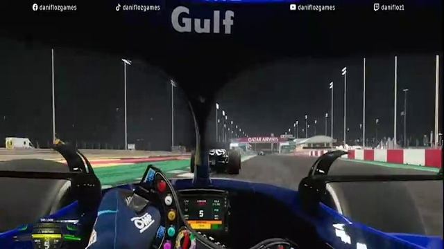 🚀 Долгая прямая и резкие повороты! QATAR GP (Race) в F1 2023! 🏁