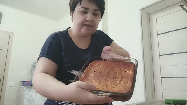 Делаю творожную запеканку, очень вкусно