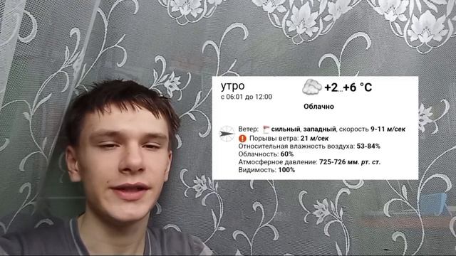 Прогноз погоды (PD, 06.03.2025)