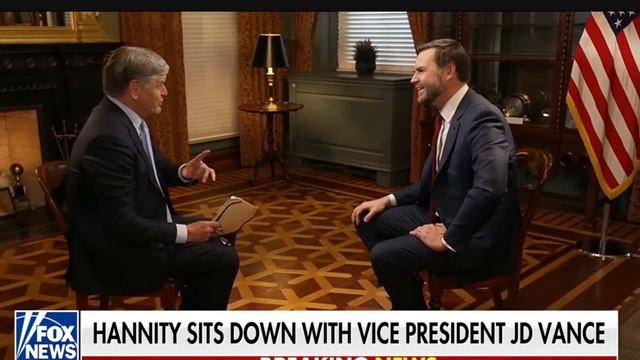 Интервью вице-президента США Венса по Украине