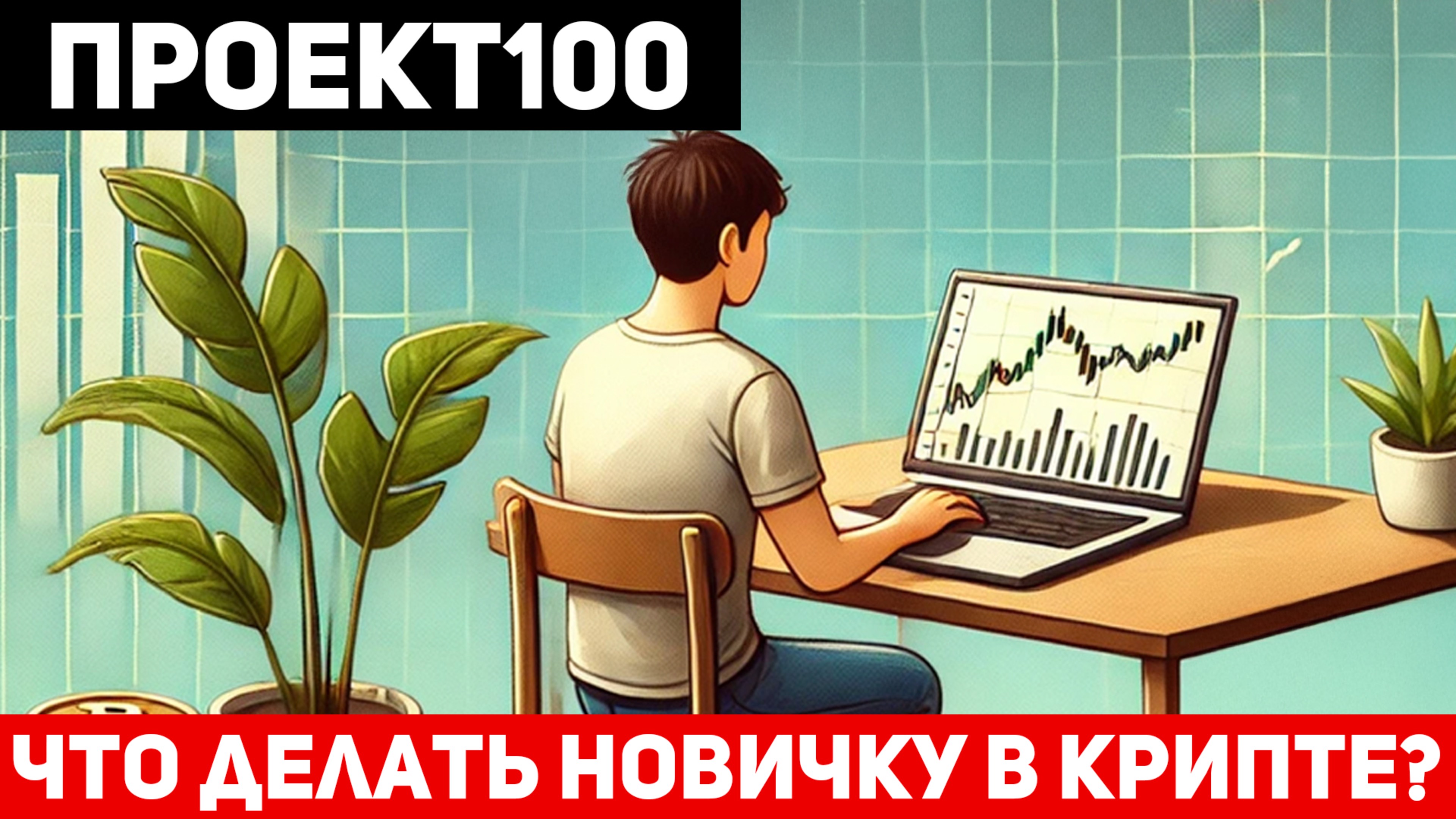 Проетк100. Что делать новчику в крипте?