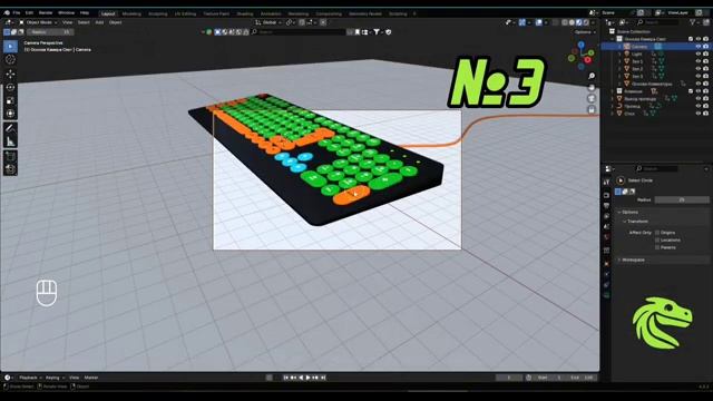 Управляй КАМЕРОЙ в Blender ЛЕГКО | 3 СПОСОБА
