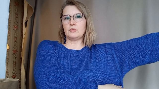 Платье из трёх видов пряжи. Отчёт в СП Женские прихоти с @knittingbyValentynaRomanchuk