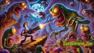 Earthworm Jim 2 ➤ прохождение №1 Играем Классику | Босс Опарыш | Ловим Собак |