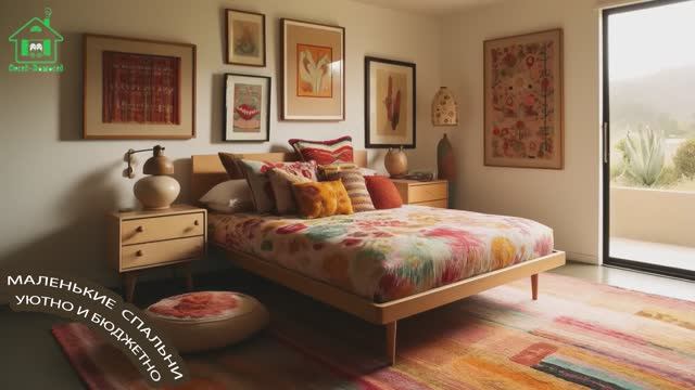 Маленькая спальня фото 🛏️ дизайн для вдохновения (44)